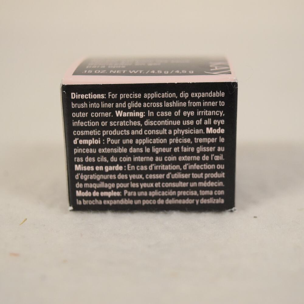 Mary Kay Jet Black #085705 Gel Eyeliner & Applicator .15 oz New in Box NIB - Picture 7 of 8